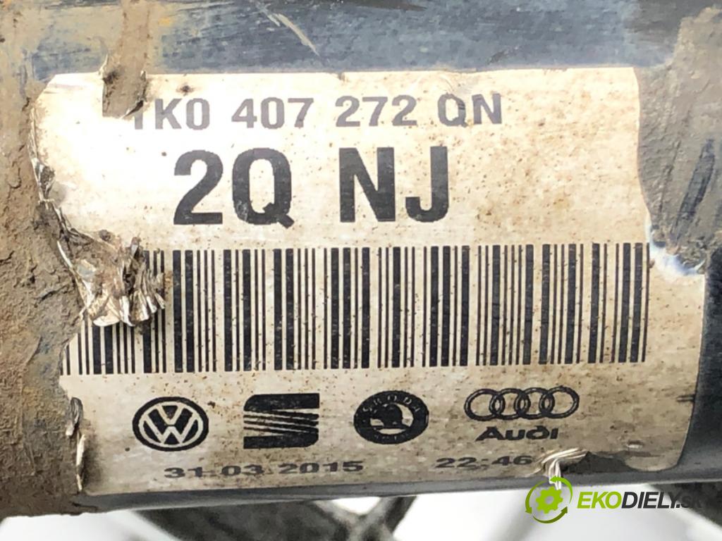SEAT LEON (5F1) 2012 - 2022    1.6 TDI 77 kW [105 KM] olej napędowy 2012 - 2022  Poloos pravy predný 1K0407272QN