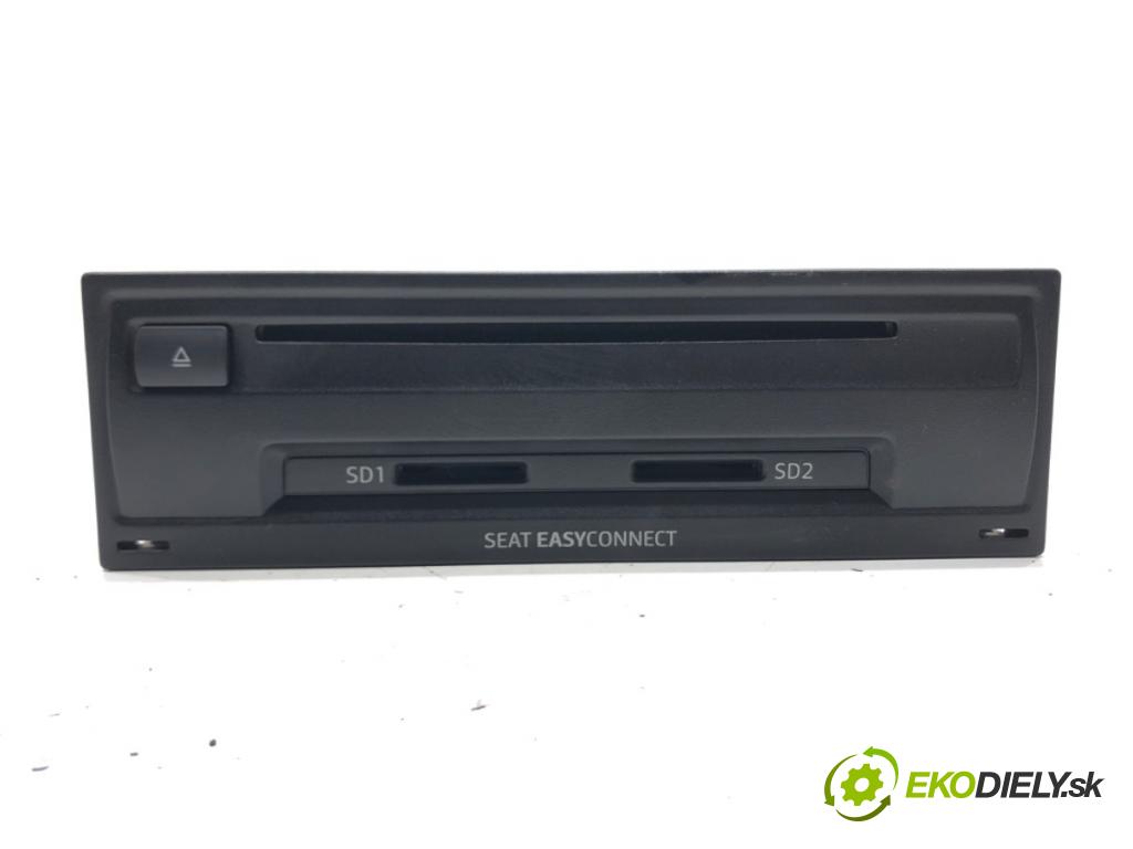 SEAT LEON (5F1) 2012 - 2022    1.6 TDI 77 kW [105 KM] olej napędowy 2012 - 2022  RADIO 5F0035846A (Audio zariadenia)