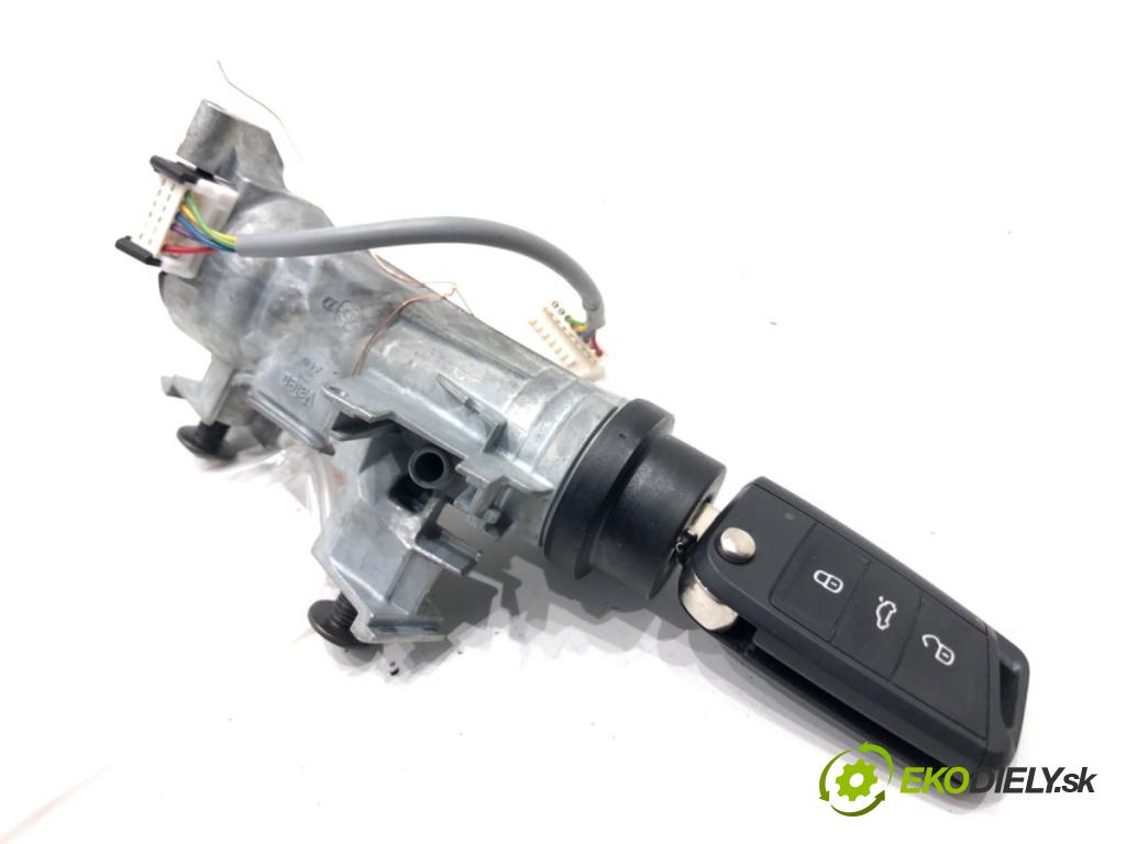 SEAT LEON (5F1) 2012 - 2022    1.6 TDI 77 kW [105 KM] olej napędowy 2012 - 2022  spinačka 5Q0905865 (Spínacie skrinky a kľúče)