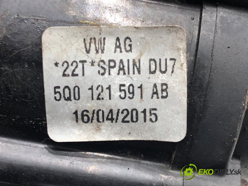 SEAT LEON (5F1) 2012 - 2022    1.6 TDI 77 kW [105 KM] olej napędowy 2012 - 2022  DALŠÍ: pumpa vody 5Q0121591AB (Vodní pumpy)