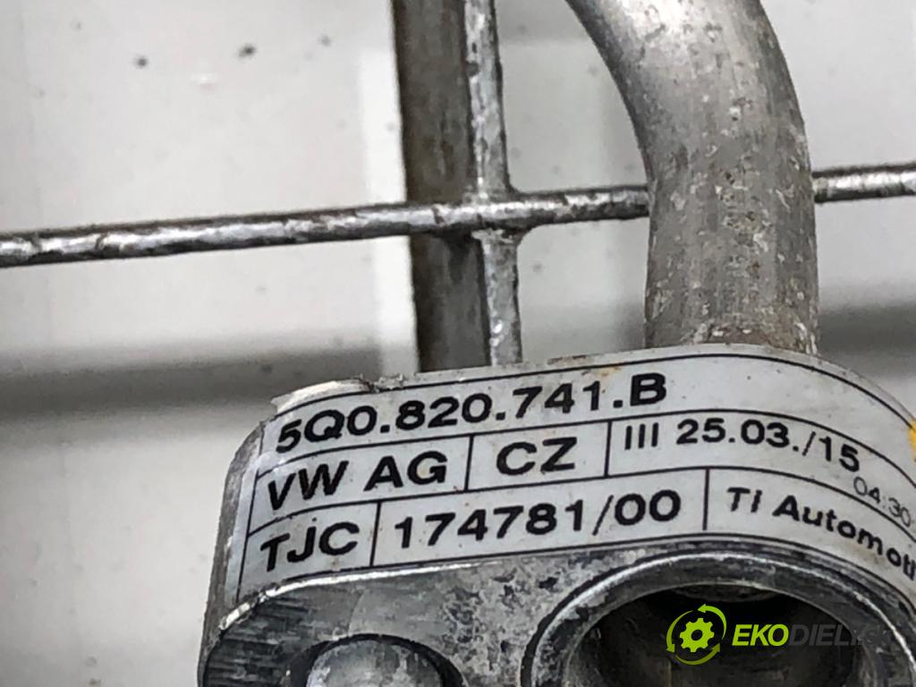 SEAT LEON (5F1) 2012 - 2022    1.6 TDI 77 kW [105 KM] olej napędowy 2012 - 2022  rúrka klimatizácie 5Q0820741B (Rúrky klimatizácie)