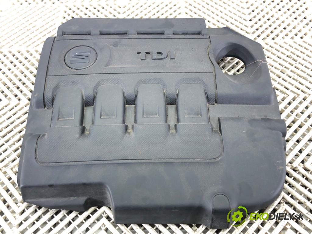 SEAT LEON (5F1) 2012 - 2022    1.6 TDI 77 kW [105 KM] olej napędowy 2012 - 2022  kryt motora 04L103925Q (Kryty motora)