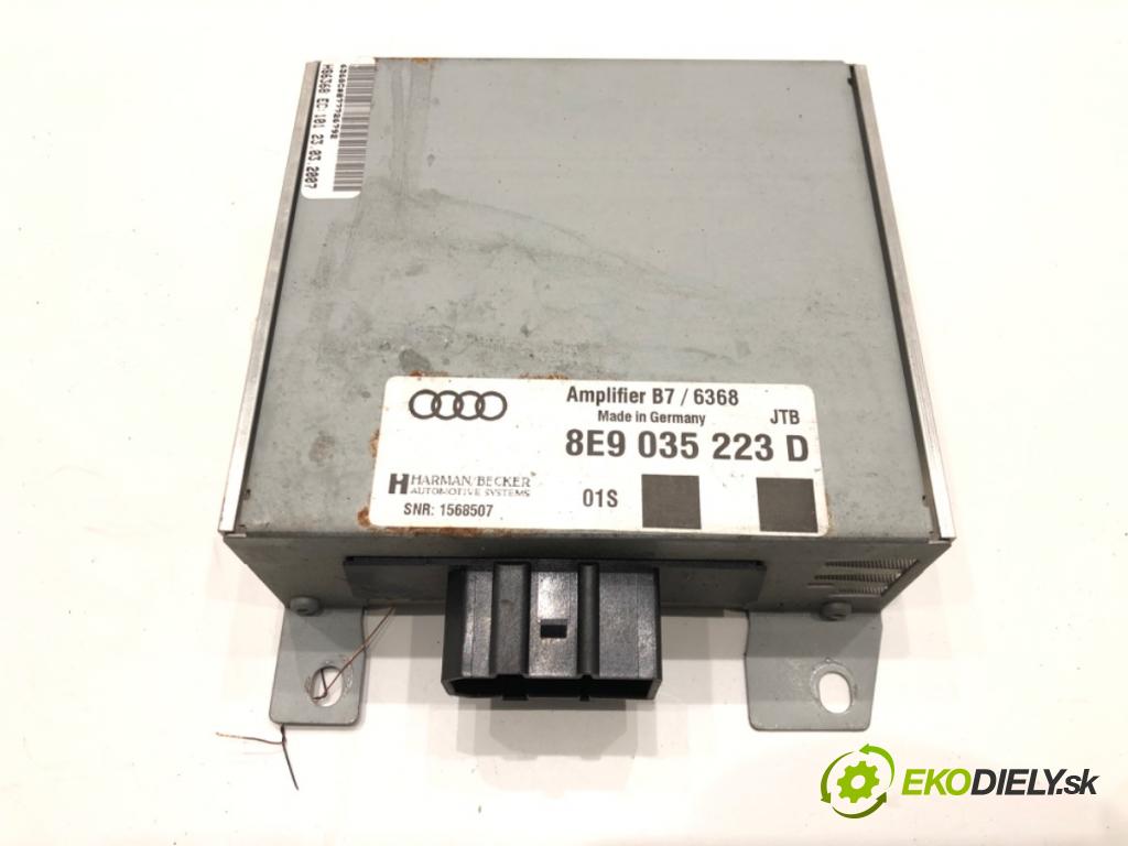 AUDI A4 B7 Avant (8ED) 2004 - 2008    2.0 TDI 125 kW [170 KM] olej napędowy 2006 - 2008  Zosilňovač 8E9035223D (Zosilňovače)