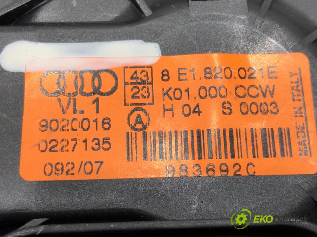 AUDI A4 B7 Avant (8ED) 2004 - 2008    2.0 TDI 125 kW [170 KM] olej napędowy 2006 - 2008  topení 8E1820021E
