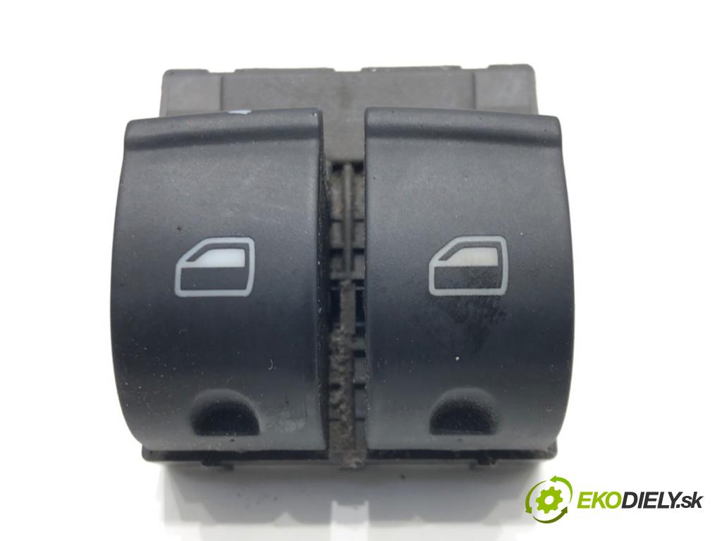 AUDI A4 B7 Avant (8ED) 2004 - 2008    2.0 TDI 125 kW [170 KM] olej napędowy 2006 - 2008  Prepínač okien 8E0959851A (Prepínače, spínače, tlačidlá a ovládače kúrenia)