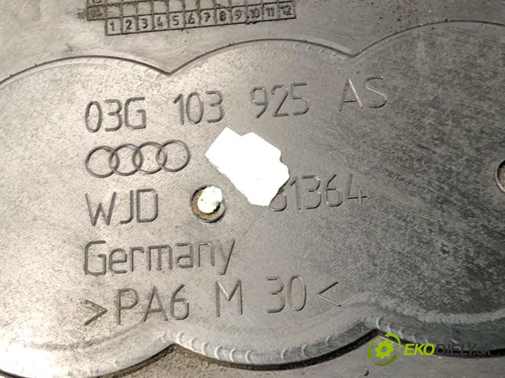 AUDI A4 B7 Avant (8ED) 2004 - 2008    2.0 TDI 125 kW [170 KM] olej napędowy 2006 - 2008  kryt motora 03G103925AS (Kryty motora)