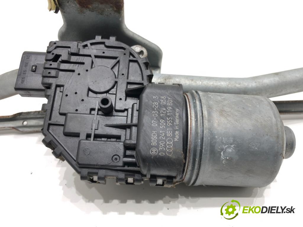 AUDI A4 B7 Avant (8ED) 2004 - 2008    2.0 TDI 125 kW [170 KM] olej napędowy 2006 - 2008  Mechanizmus stieračov predný 8E1955119 (Motorčeky stieračov predné)