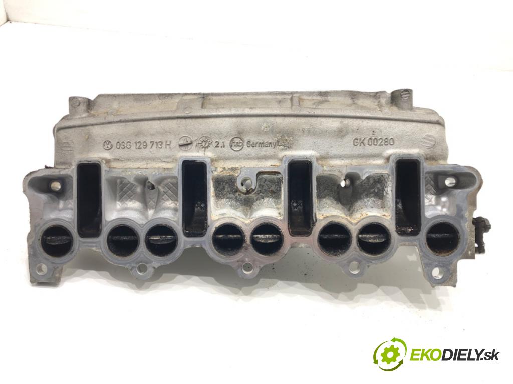 AUDI A4 B7 Avant (8ED) 2004 - 2008    2.0 TDI 125 kW [170 KM] olej napędowy 2006 - 2008  Potrubie sacie, sanie 03G129713H (Sacie potrubia)