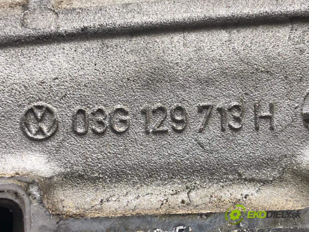 AUDI A4 B7 Avant (8ED) 2004 - 2008    2.0 TDI 125 kW [170 KM] olej napędowy 2006 - 2008  Potrubie sacie, sanie 03G129713H (Sacie potrubia)