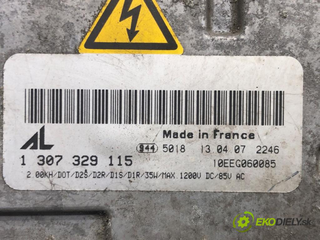 AUDI A4 B7 Avant (8ED) 2004 - 2008    2.0 TDI 125 kW [170 KM] olej napędowy 2006 - 2008  Menič XENON 1307329115 (Riadiace jednotky xenónu)