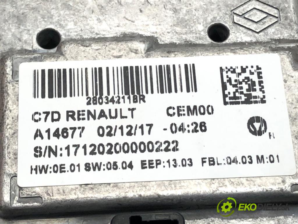 RENAULT KADJAR (HA_, HL_) 2015 - 2022    1.6 dCi 130 4x4 96 kW [130 KM] olej napędowy 2015 - 2022  Dislpej 280342118R (Prístrojové dosky, displeje)