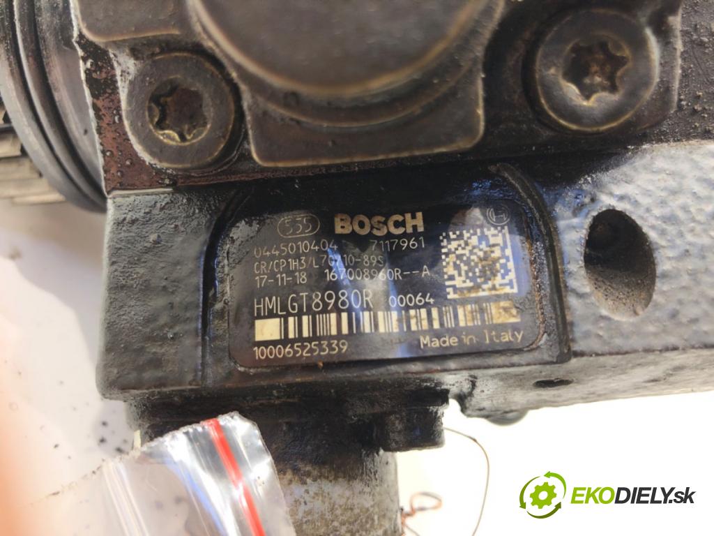 RENAULT KADJAR (HA_, HL_) 2015 - 2022    1.6 dCi 130 4x4 96 kW [130 KM] olej napędowy 2015 - 2022  Pumpa vstrekovacia 0445010404 (Vstrekovacie čerpadlá)