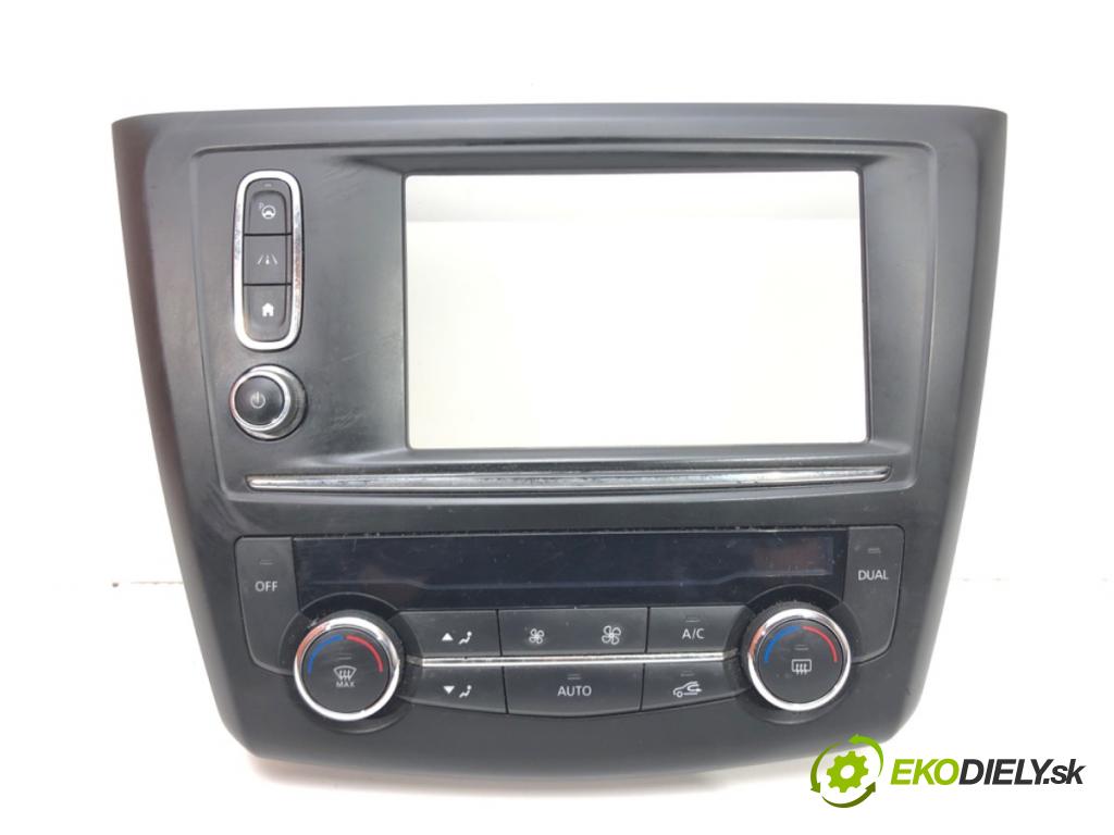 RENAULT KADJAR (HA_, HL_) 2015 - 2022    1.6 dCi 130 4x4 96 kW [130 KM] olej napędowy 2015 - 2022  Panel ovládania kúrenia 275102210R (Prepínače, spínače, tlačidlá a ovládače kúrenia)