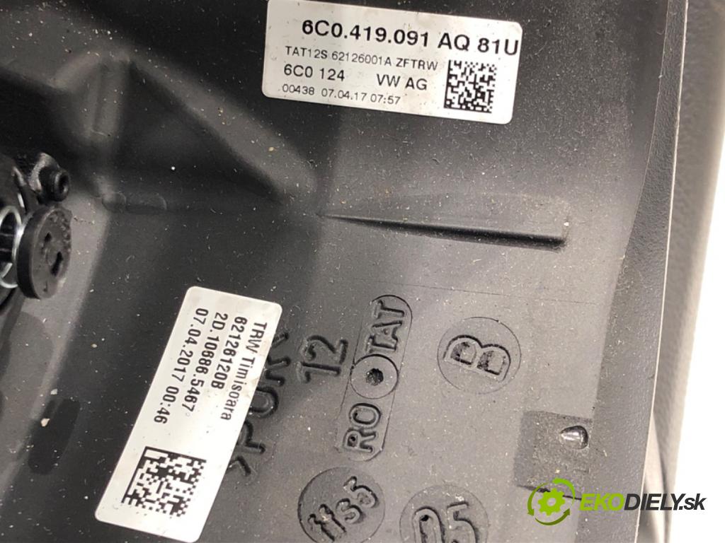 VW CADDY IV Nadwozie pełne/minivan (SAA, SAH) 2015 - 2022    2.0 TDI 55 kW [75 KM] olej napędowy 2015 - 2020  Volant 6C0419091AQ (Volanty)