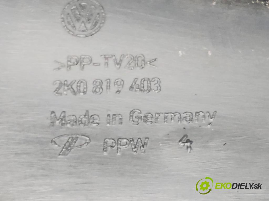 VW CADDY IV Nadwozie pełne/minivan (SAA, SAH) 2015 - 2022    2.0 TDI 55 kW [75 KM] olej napędowy 2015 - 2020  Torpédo, plast pod čelné okno 2K0819403 (Torpéda)