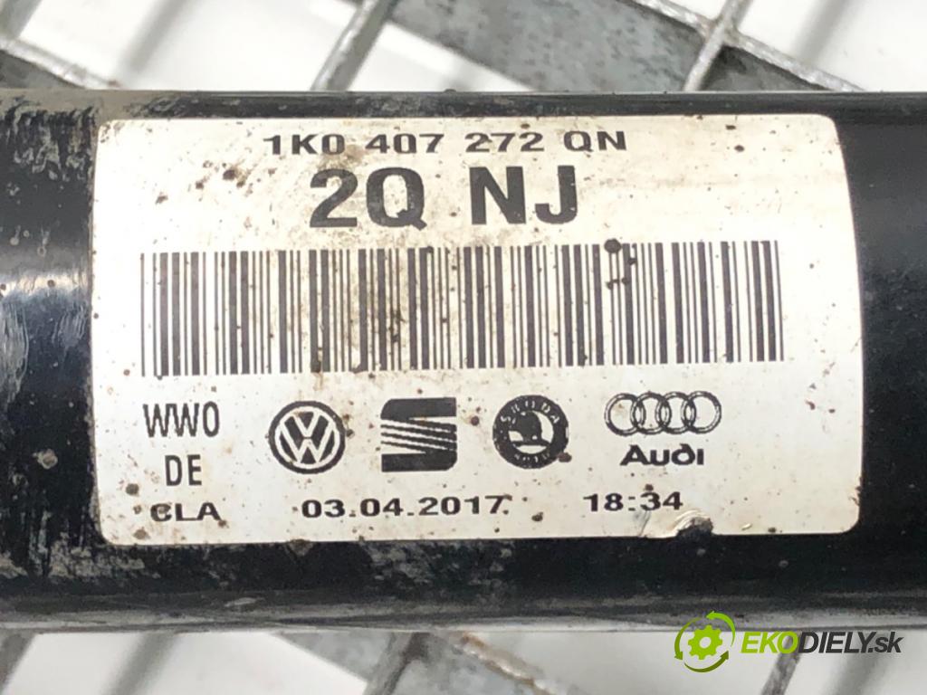 VW CADDY IV Nadwozie pełne/minivan (SAA, SAH) 2015 - 2022    2.0 TDI 55 kW [75 KM] olej napędowy 2015 - 2020  Poloos pravy predný 1K0407272QN