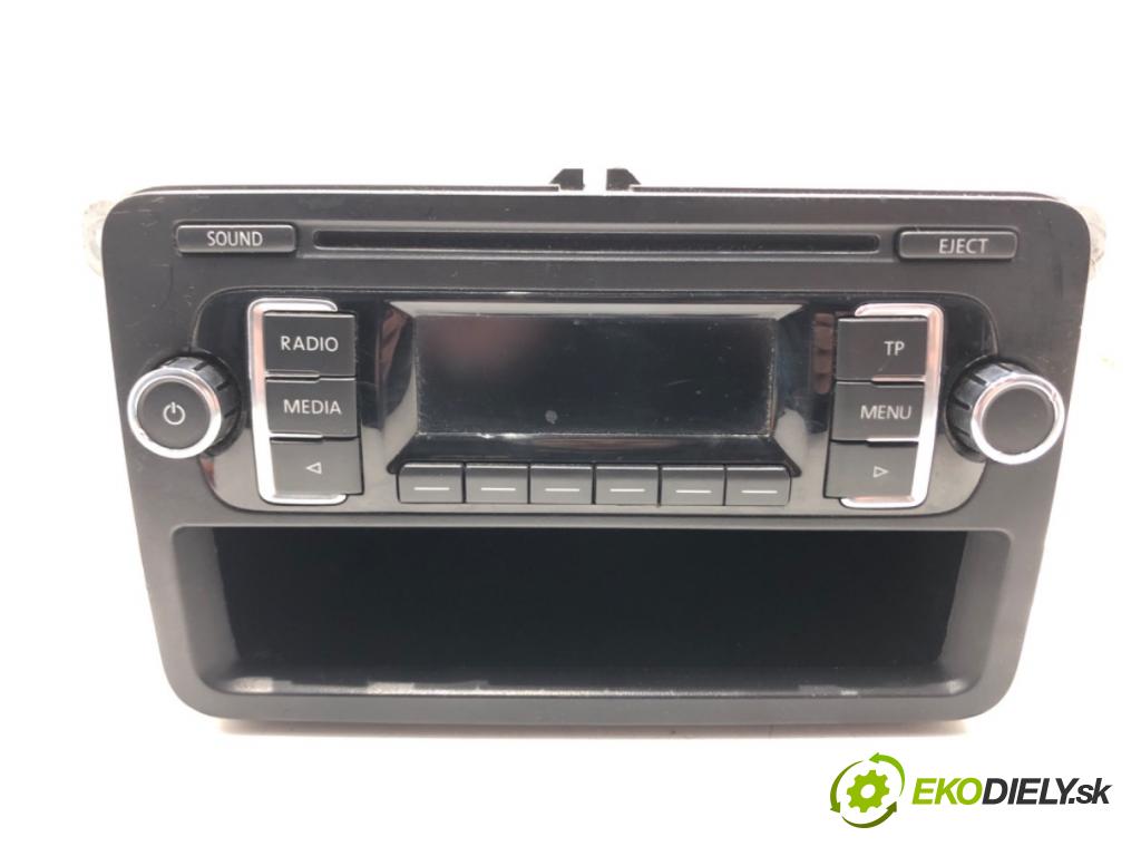 VW CADDY IV Nadwozie pełne/minivan (SAA, SAH) 2015 - 2022    2.0 TDI 55 kW [75 KM] olej napędowy 2015 - 2020  RADIO 5K0035156A (Audio zariadenia)