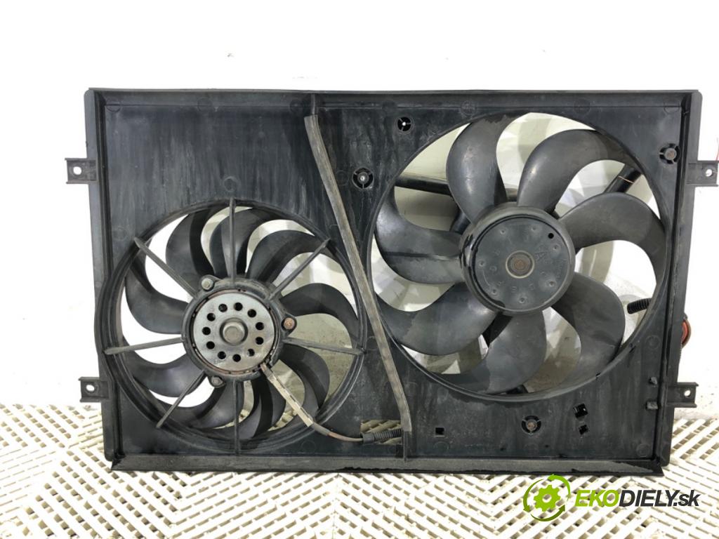 VW POLO (9N_, 9A_) 2001 - 2014    1.2 12V 47 kW [64 KM] benzyna 2001 - 2007  ventilátor chladiče 6Q0121207F (Ventilátory)