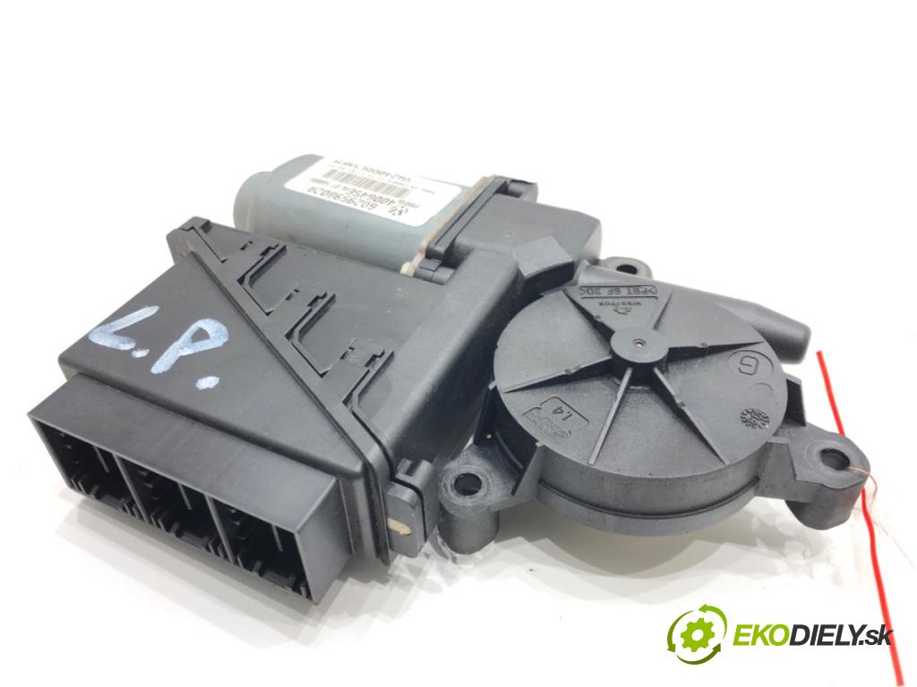 VW POLO (9N_, 9A_) 2001 - 2014    1.2 12V 47 kW [64 KM] benzyna 2001 - 2007  motor sťahovaní okna levý přední část 6Q2959802A