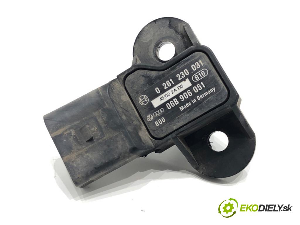 VW POLO (9N_, 9A_) 2001 - 2014    1.2 12V 47 kW [64 KM] benzyna 2001 - 2007  MAP senzor 06B906051 (Ostatné)