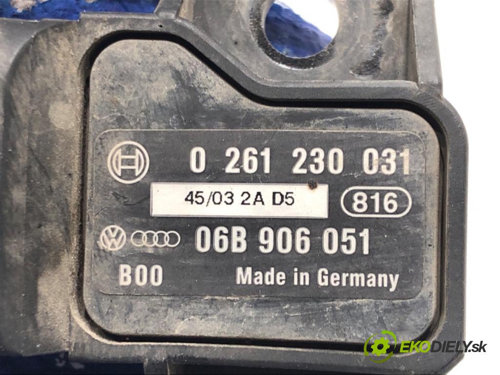 VW POLO (9N_, 9A_) 2001 - 2014    1.2 12V 47 kW [64 KM] benzyna 2001 - 2007  MAP senzor 06B906051 (Ostatné)