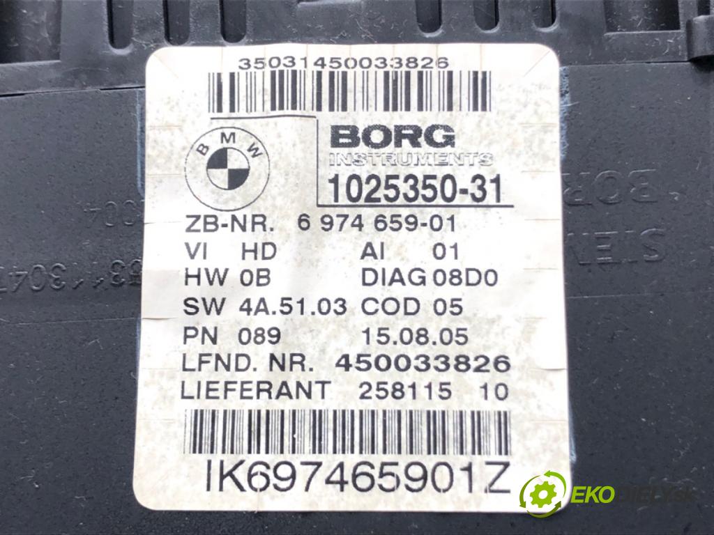 BMW 3 (E90) 2004 - 2012    320 d 120 kW [163 KM] olej napędowy 2004 - 2011  Prístrojovka 6974659 (Prístrojové dosky, displeje)