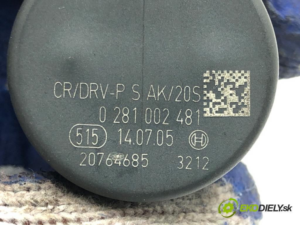 BMW 3 (E90) 2004 - 2012    320 d 120 kW [163 KM] olej napędowy 2004 - 2011  Snímač tlaku paliva 0281002481 (Snímače)