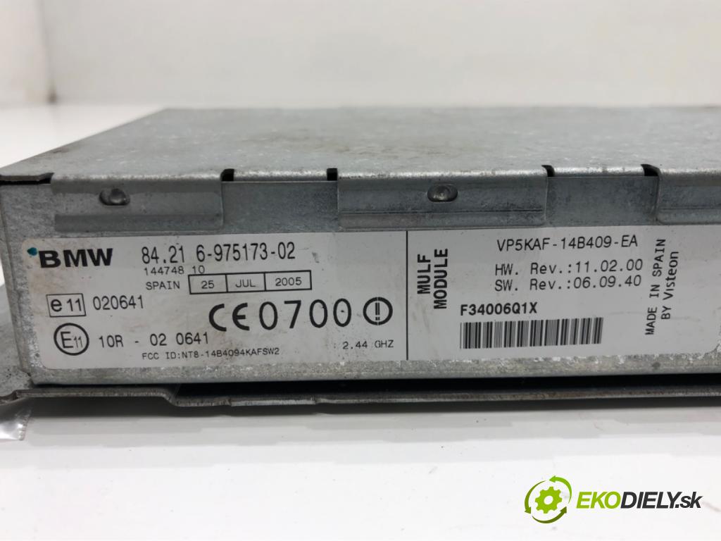 BMW 3 (E90) 2004 - 2012    320 d 120 kW [163 KM] olej napędowy 2004 - 2011  Modul BLUETOOTH 6975173 (Ostatné)