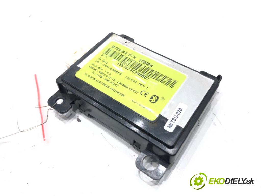 MITSUBISHI OUTLANDER II (CW_W) 2006 - 2012    2.4 4WD (CW5W) 125 kW [170 KM] benzyna 2007 - 2012  Modul BLUETOOTH 8785A004 (Ostatné)
