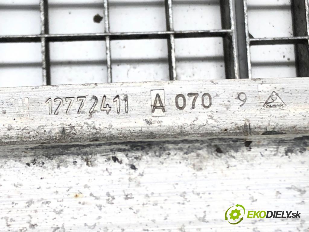 OPEL INSIGNIA A (G09) 2008 - 2017    2.0 CDTI (68) 118 kW [160 KM] olej napędowy 2008 - 2017  výztuha nárazníka zadní část 12772411 (Výztuhy zadní)