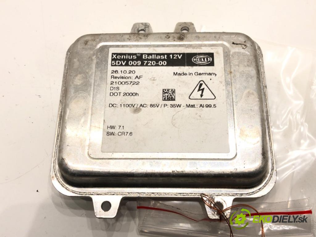 OPEL INSIGNIA A (G09) 2008 - 2017    2.0 CDTI (68) 118 kW [160 KM] olej napędowy 2008 - 2017  Menič XENON 5DV009720 (Riadiace jednotky xenónu)