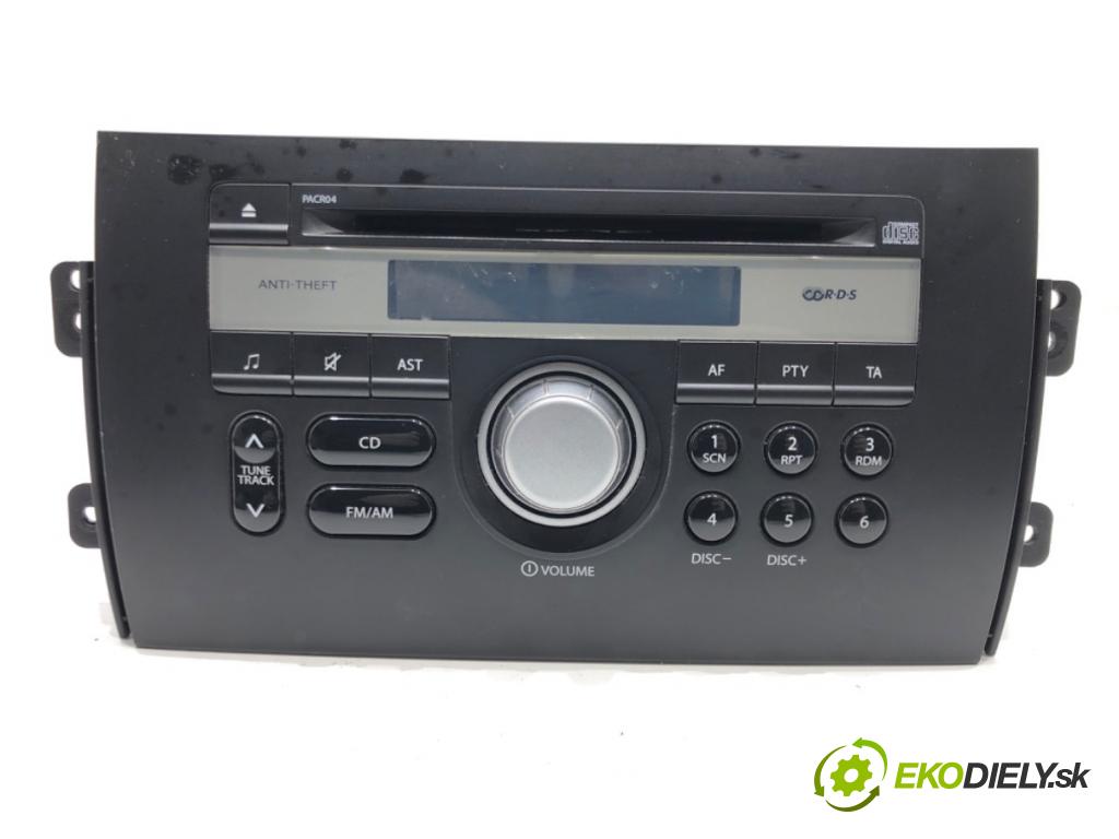 FIAT SEDICI (189_) 2006 - 2014    1.9 D Multijet 88 kW [120 KM] olej napędowy 2006 - 2011  RADIO 39101-79J0 (Audio zariadenia)