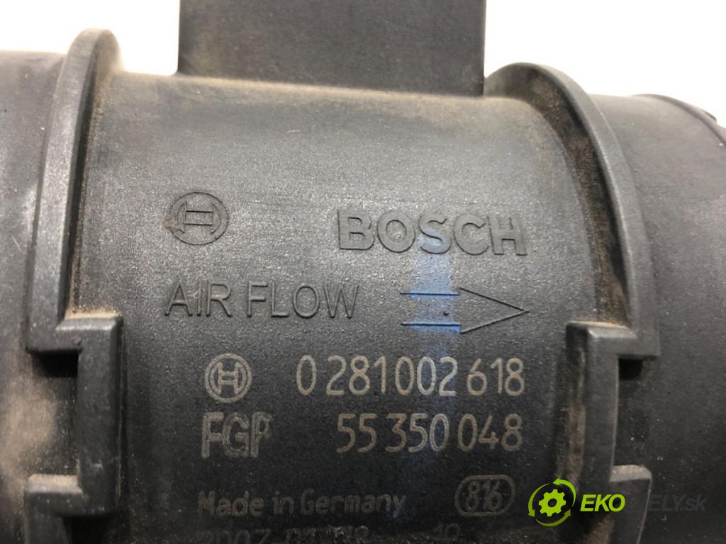 FIAT SEDICI (189_) 2006 - 2014    1.9 D Multijet 88 kW [120 KM] olej napędowy 2006 - 2011  Váha vzduchu 55350048 (Váhy vzduchu)