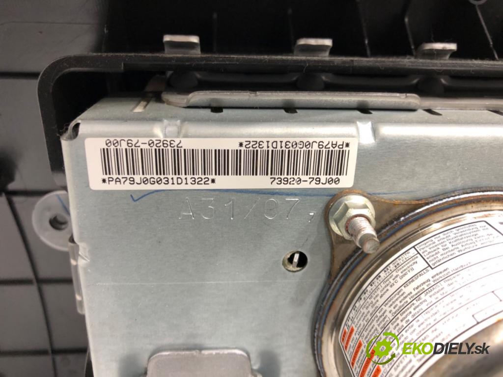FIAT SEDICI (189_) 2006 - 2014    1.9 D Multijet 88 kW [120 KM] olej napędowy 2006 - 2011  AirBag volantu spolujazdca pasy 73920-79J00