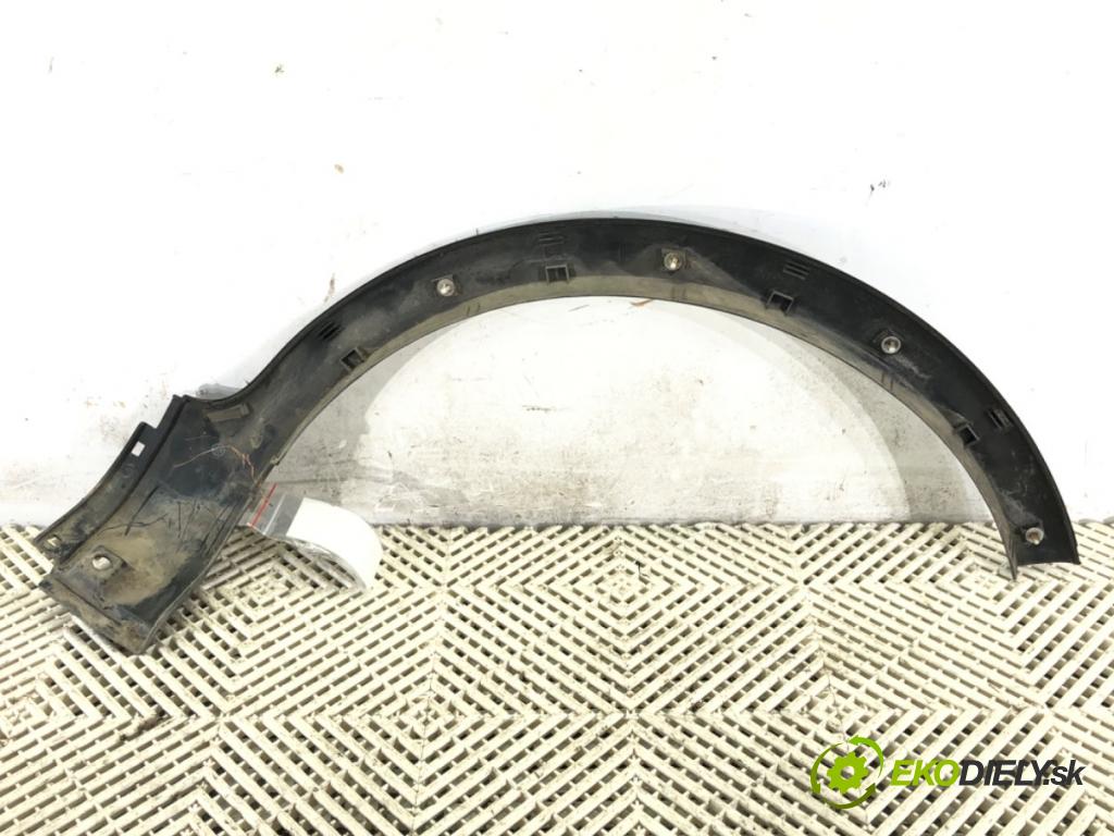 FIAT SEDICI (189_) 2006 - 2014    1.9 D Multijet 88 kW [120 KM] olej napędowy 2006 - 2011  Lišta blatníka zad pravá 77251-79J0R (Lišty)
