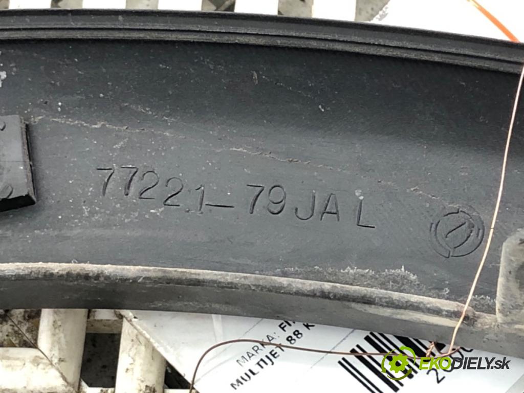 FIAT SEDICI (189_) 2006 - 2014    1.9 D Multijet 88 kW [120 KM] olej napędowy 2006 - 2011  lišta blatníka přední část levá strana 77221-79JA