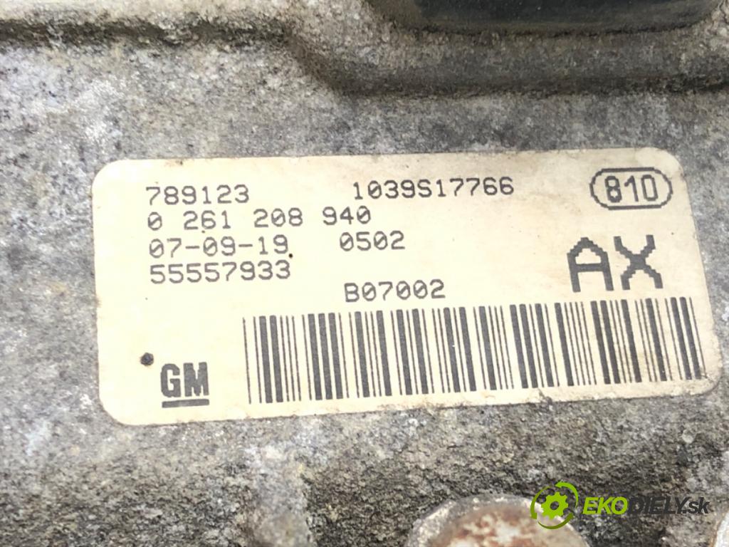 OPEL CORSA D (S07) 2006 - 2014    1.2 (L08, L68) 59 kW [80 KM] benzyna 2006 - 2014  riadiaca jednotka Motor 55557933 (Riadiace jednotky)