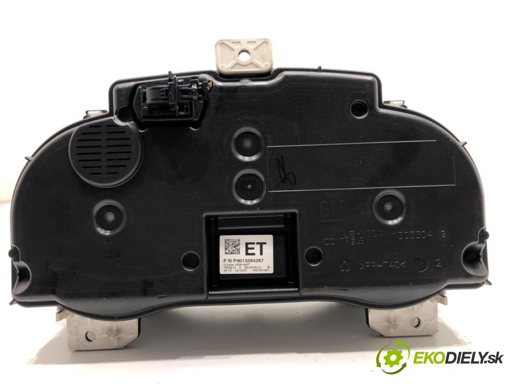 OPEL CORSA D (S07) 2006 - 2014    1.2 (L08, L68) 59 kW [80 KM] benzyna 2006 - 2014  Prístrojovka P0013264267 (Prístrojové dosky, displeje)