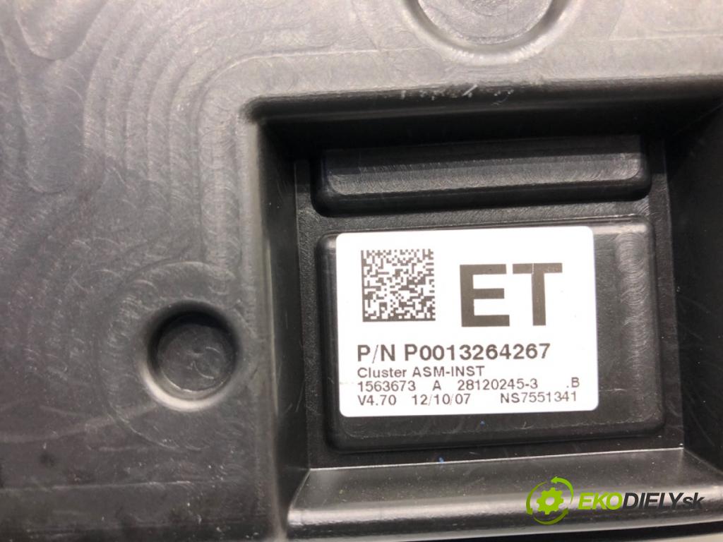 OPEL CORSA D (S07) 2006 - 2014    1.2 (L08, L68) 59 kW [80 KM] benzyna 2006 - 2014  Prístrojovka P0013264267 (Prístrojové dosky, displeje)