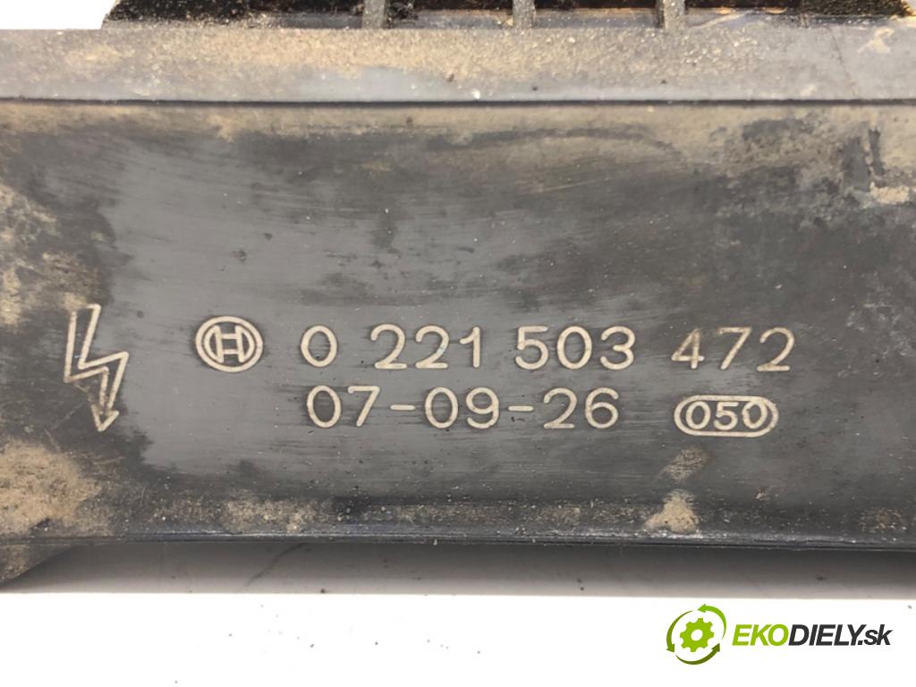 OPEL CORSA D (S07) 2006 - 2014    1.2 (L08, L68) 59 kW [80 KM] benzyna 2006 - 2014  Cievka zapaľovacia 0221503472 (Zapaľovacie cievky, moduly)