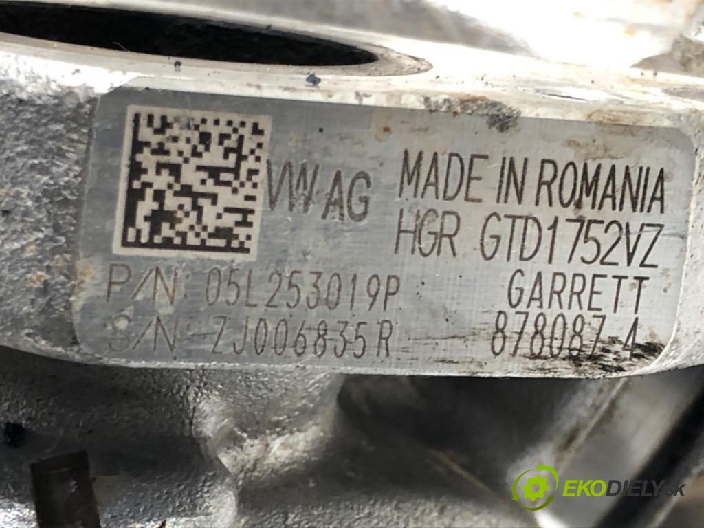 SKODA SUPERB III (3V3) 2015 - 2022    2.0 TDI 147 kW [200 KM] olej napędowy 2020 - 2022  turbo 05L253019P (Turbodúchadla (kompletní))