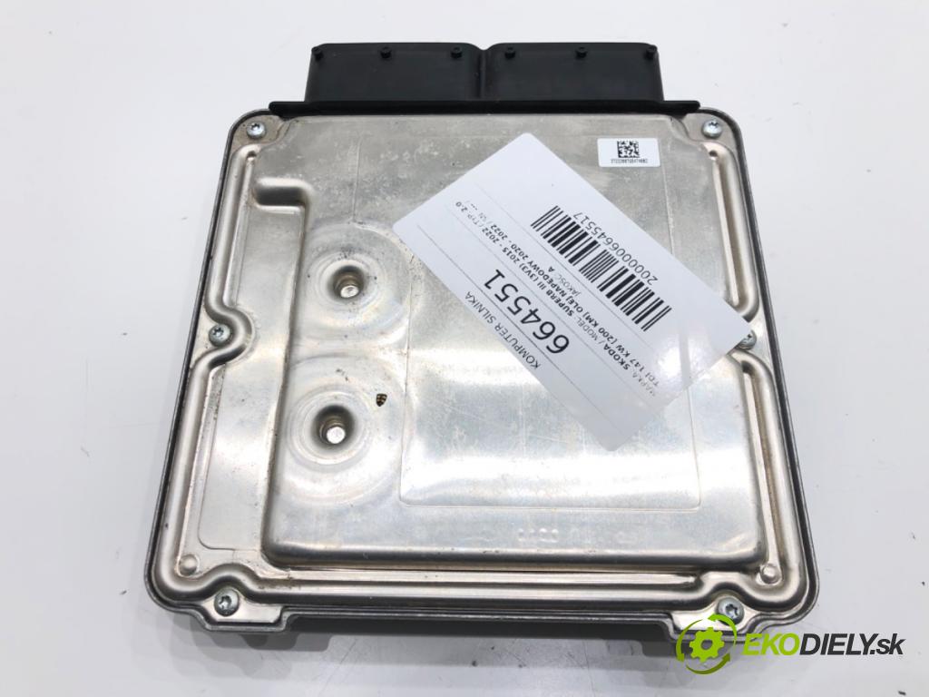 SKODA SUPERB III (3V3) 2015 - 2022    2.0 TDI 147 kW [200 KM] olej napędowy 2020 - 2022  riadiaca jednotka Motor 05L907309T (Riadiace jednotky)