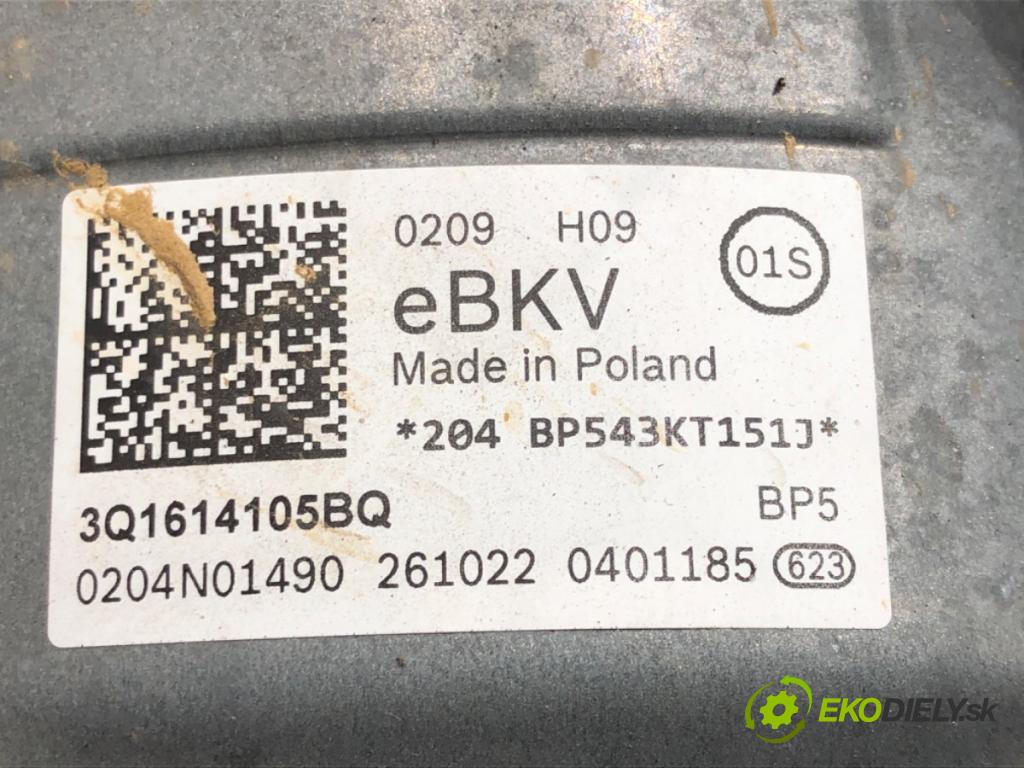 SKODA SUPERB III (3V3) 2015 - 2022    2.0 TDI 147 kW [200 KM] olej napędowy 2020 - 2022  Posilovač bŕzd 3Q1614105BQ
