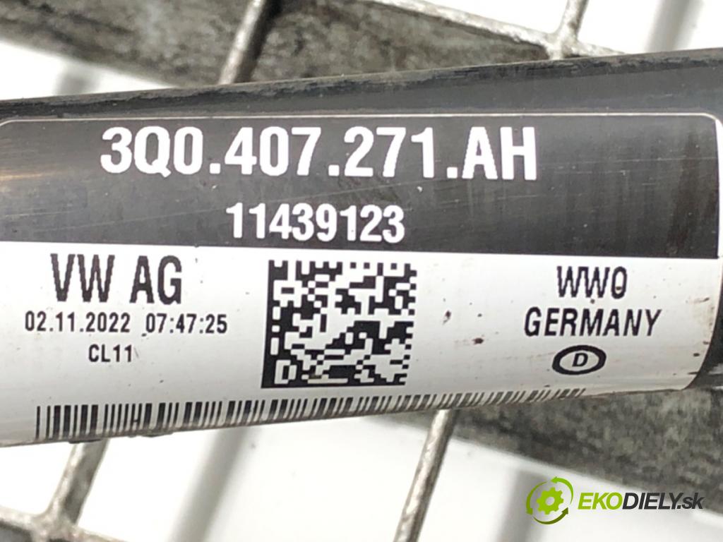 SKODA SUPERB III (3V3) 2015 - 2022    2.0 TDI 147 kW [200 KM] olej napędowy 2020 - 2022  Poloos ľavy predný 3Q0407271AH