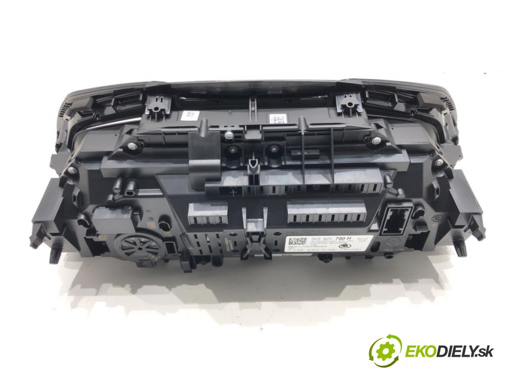 SKODA SUPERB III (3V3) 2015 - 2022    2.0 TDI 147 kW [200 KM] olej napędowy 2020 - 2022  Prístrojovka 3V0920790H (Prístrojové dosky, displeje)