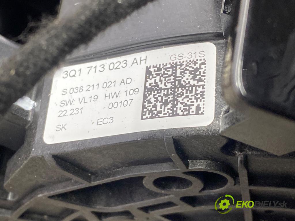 SKODA SUPERB III (3V3) 2015 - 2022    2.0 TDI 147 kW [200 KM] olej napędowy 2020 - 2022  Kulisa 3Q1713023AH (Rýchlostné páky / kulisy)