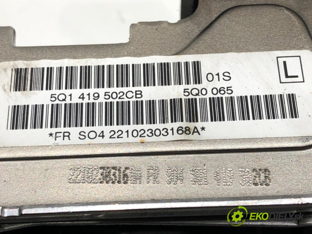 SKODA SUPERB III (3V3) 2015 - 2022    2.0 TDI 147 kW [200 KM] olej napędowy 2020 - 2022  Hriadeľ, tyč volantu 5Q1419502CB (Tyče riadenia (volantu))