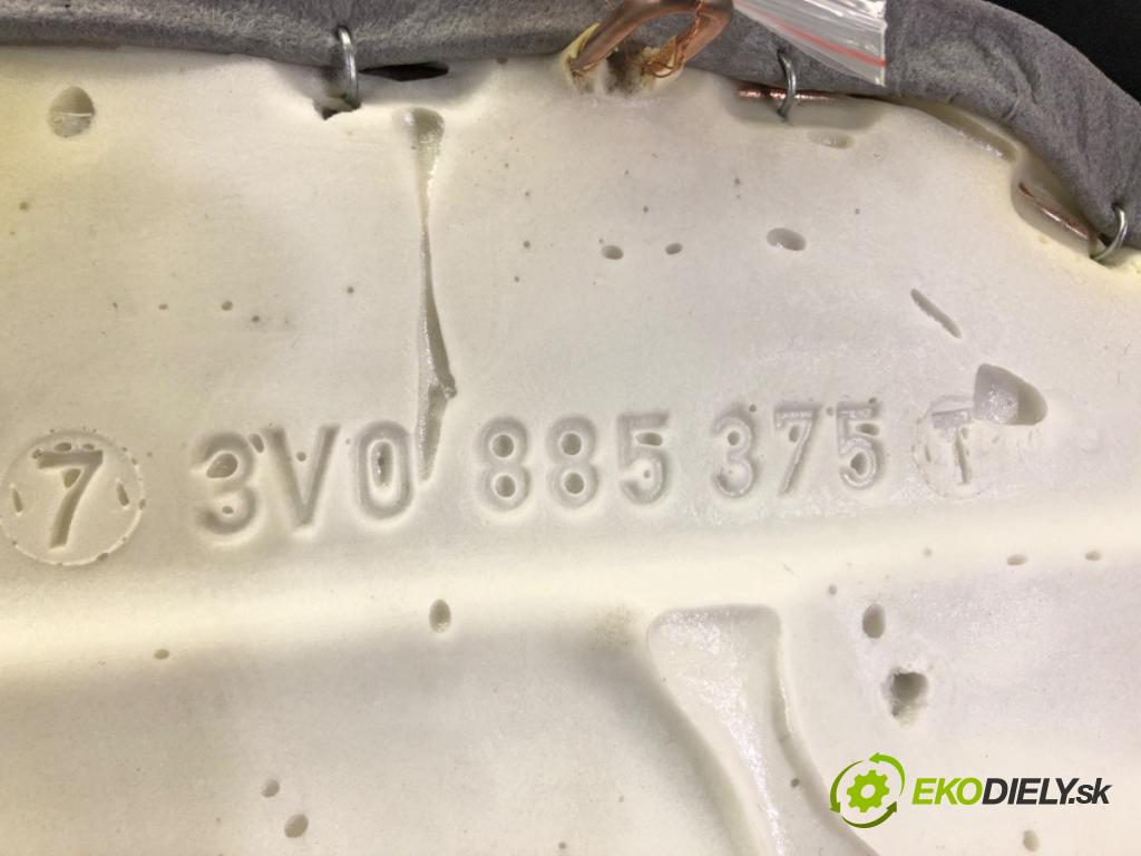 SKODA SUPERB III (3V3) 2015 - 2022    2.0 TDI 147 kW [200 KM] olej napędowy 2020 - 2022  sedačka Sedadlo