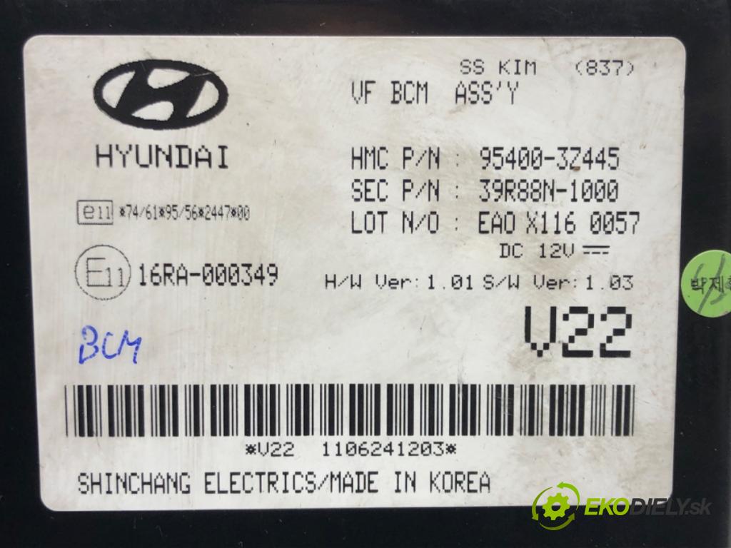 HYUNDAI i40 I Kombi Van (VF) 2011 - 2022    1.7 CRDI 85 kW [116 KM] olej napędowy 2015 - 2022  Modul BCM 95400-3Z445 (Ostatné)