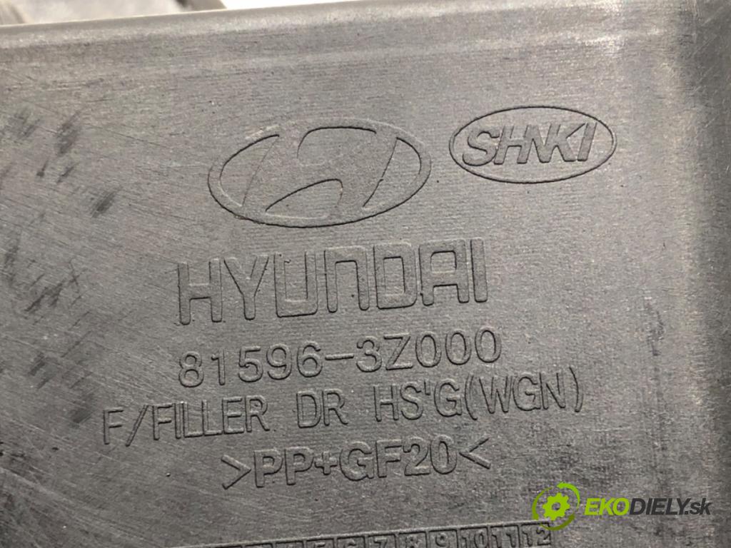 HYUNDAI i40 I Kombi Van (VF) 2011 - 2022    1.7 CRDI 85 kW [116 KM] olej napędowy 2015 - 2022  Dvierka nádrže paliva  (Ostatné)